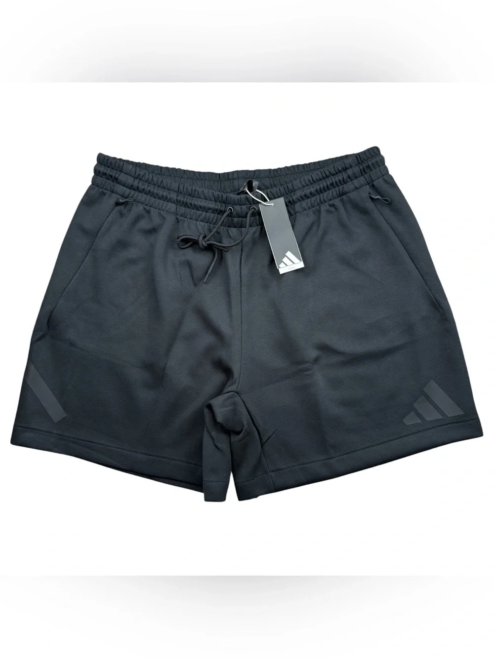 NEW adidas Z.N.E. Fleece Sweat Athletic 7” Inseam Men’s NWT Black Shorts sz. 2XL